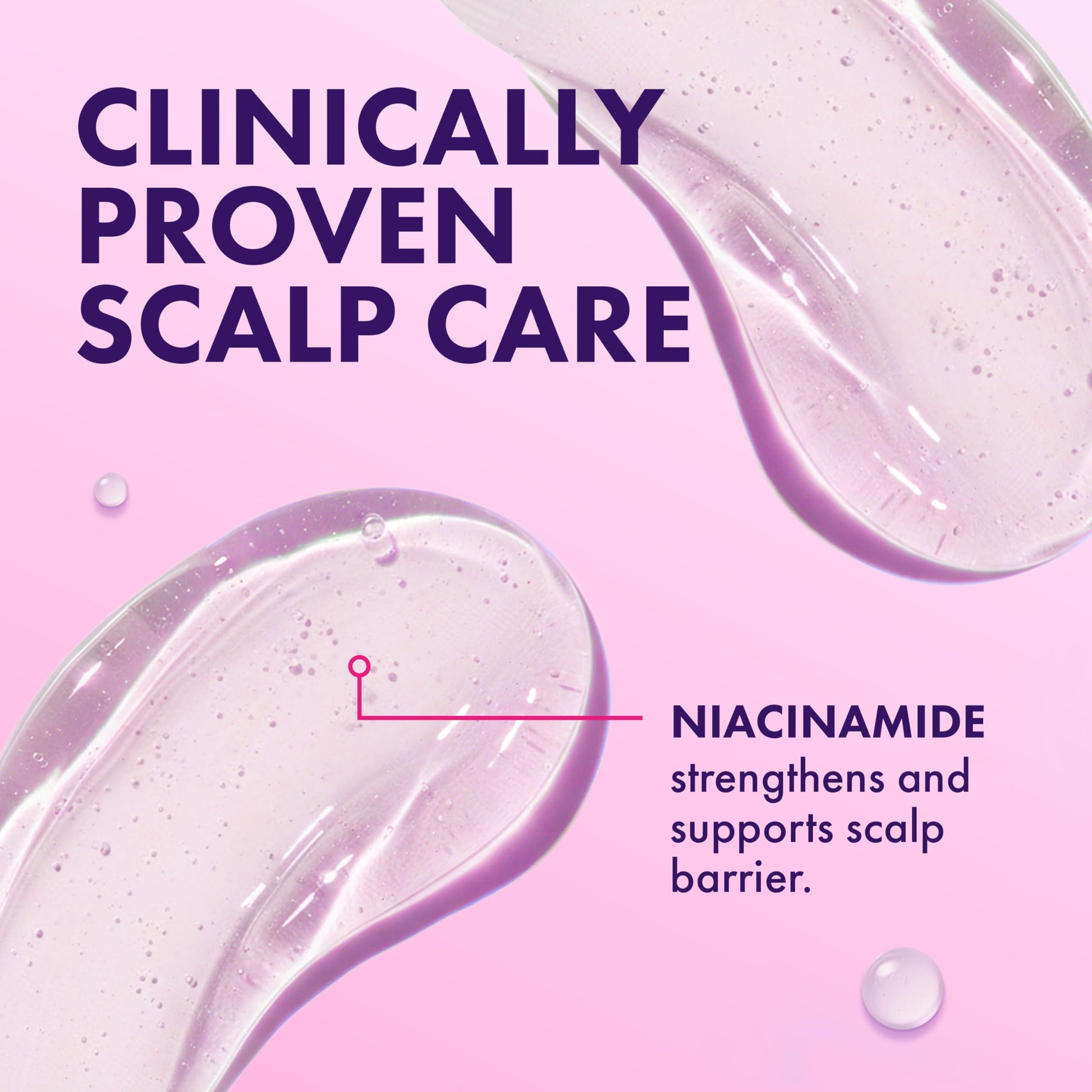 Misty Rose Mielle Organics Lavender & Lychee Scalp & Hair Build-Up Remover, Clarifying Pre-Shampoo Treatment for Product Build Up, Dirt & Oil, With Niacinamide, Castor Oil & Lavender Extract, 4 fl oz
