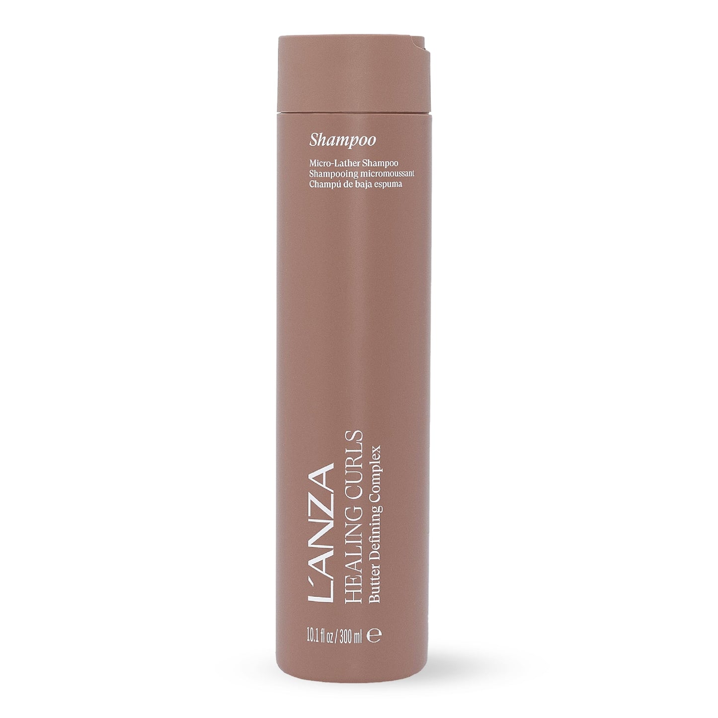 L'ANZA Healing Curls Butter Shampoo - Curly Hair Shampoo for a Creamy, Color-Safe Cleanse and Refreshed Curls - Paraben and Sulphate Free Shampoo (8 Fl Oz)
