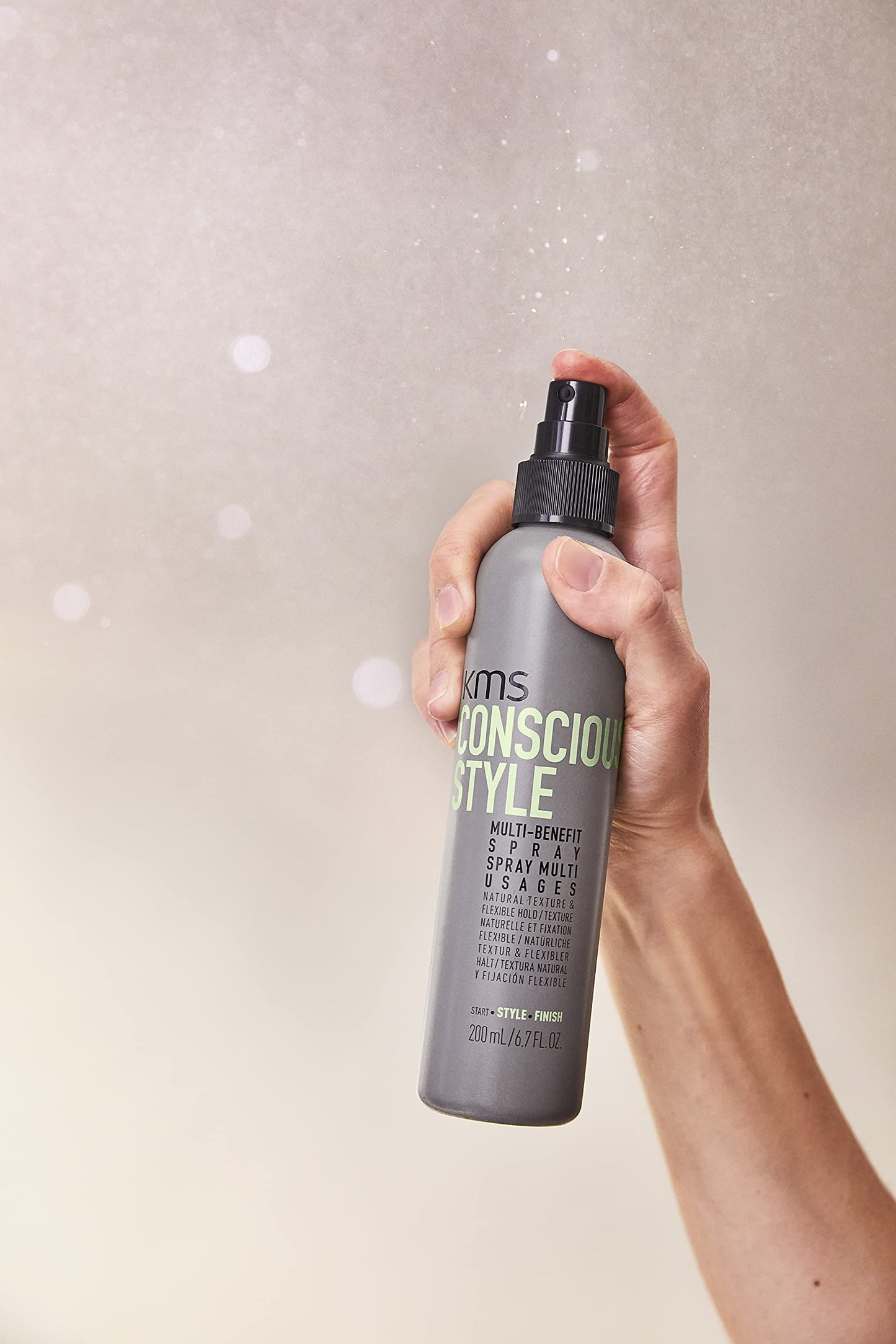 KMS CONSCIOUSSTYLE 多效灵活造型定型喷雾，6.8 盎司