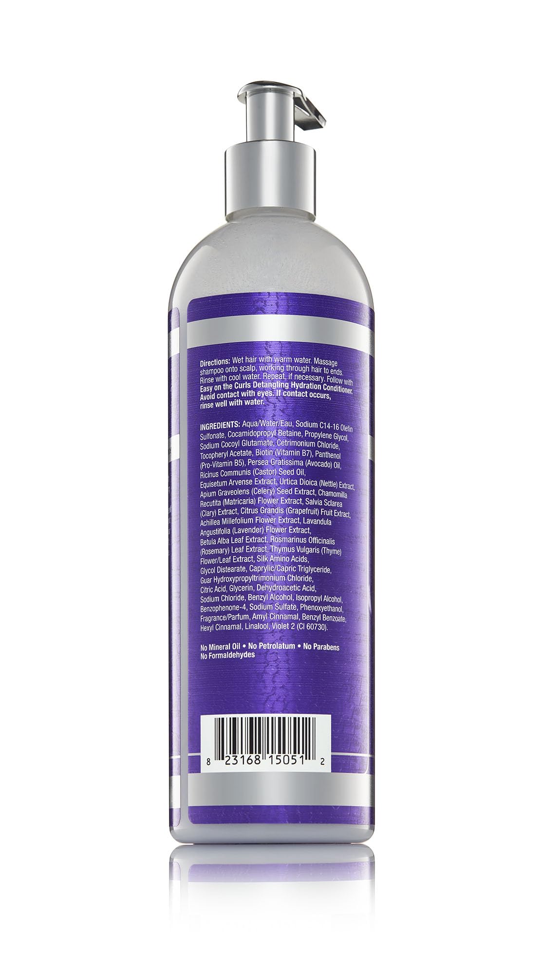The Mane Choice The Alpha Easy On The Curls Detangling Hydration Shampoo, Gentle, Non-Stripping Clarifying Shampoo, Helps Remove Knots & Tangles, Supports Natural Hair Growth & Retention, 16 oz