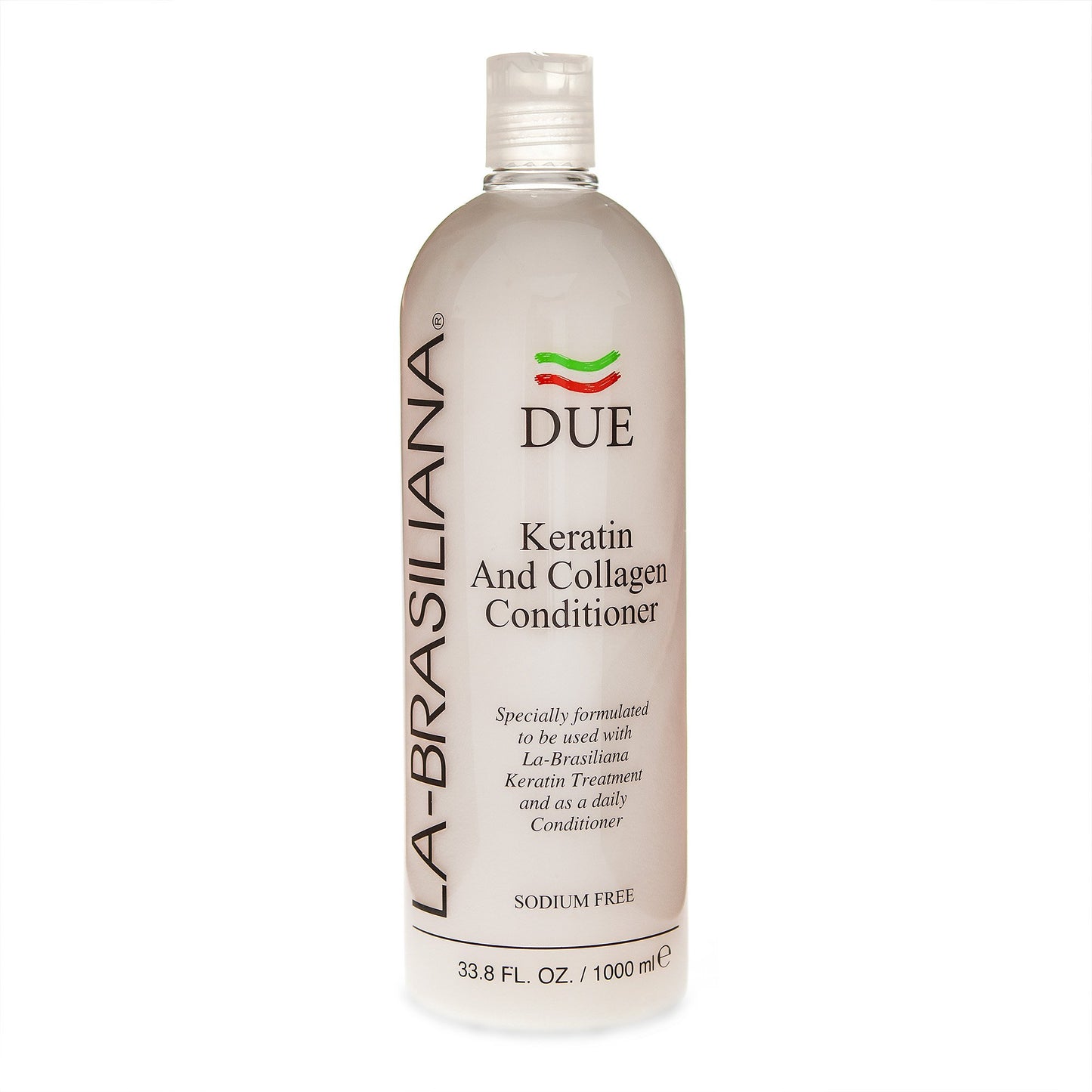 La-Brasiliana Due Keratin and Collagen Conditioner, 33.8 fl.oz.