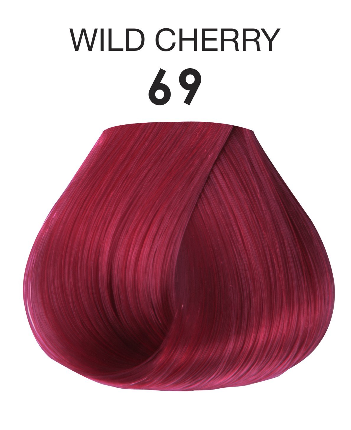 Adore Semi Permanent Hair Color - Vegan and Cruelty-Free Hair Dye - 4 Fl Oz - 069 Wild Cherry (Pack of 1)