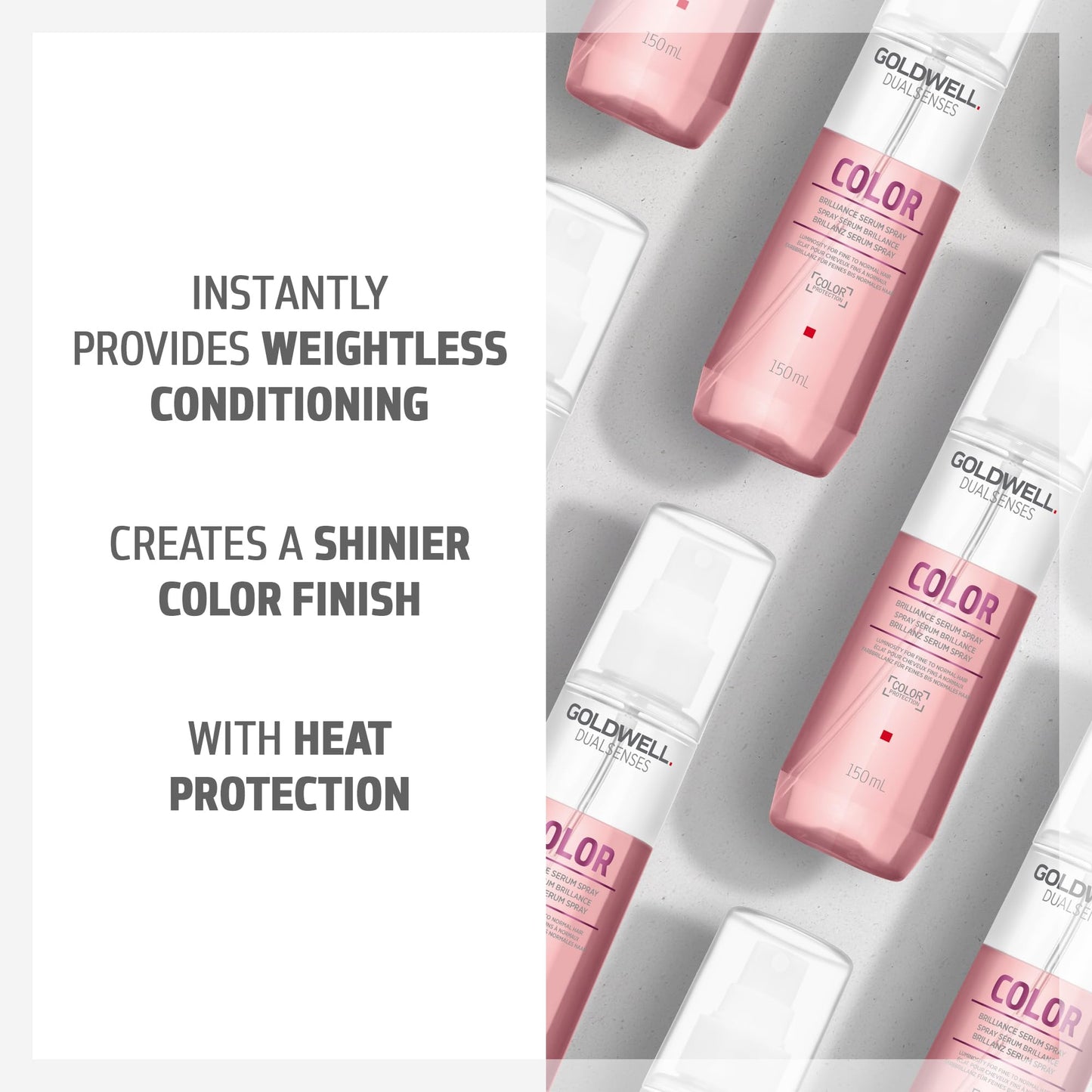 Goldwell Dualsenses 亮彩精华喷雾 150 毫升（包装可能有所不同）