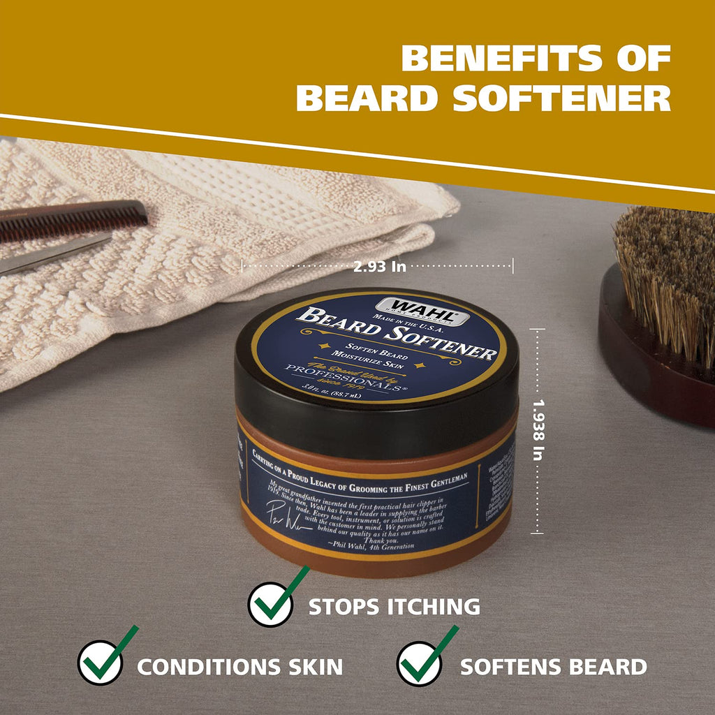 WAHL Beard Creme for Softening Moisturizing Conditioning Facial Hair