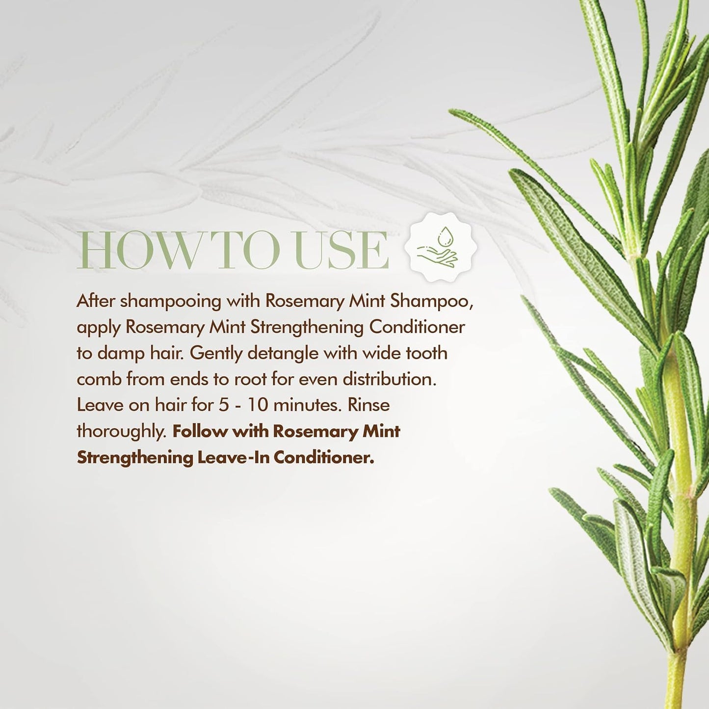 Mielle Organics 迷迭香薄荷强化护发素（含生物素），12 盎司