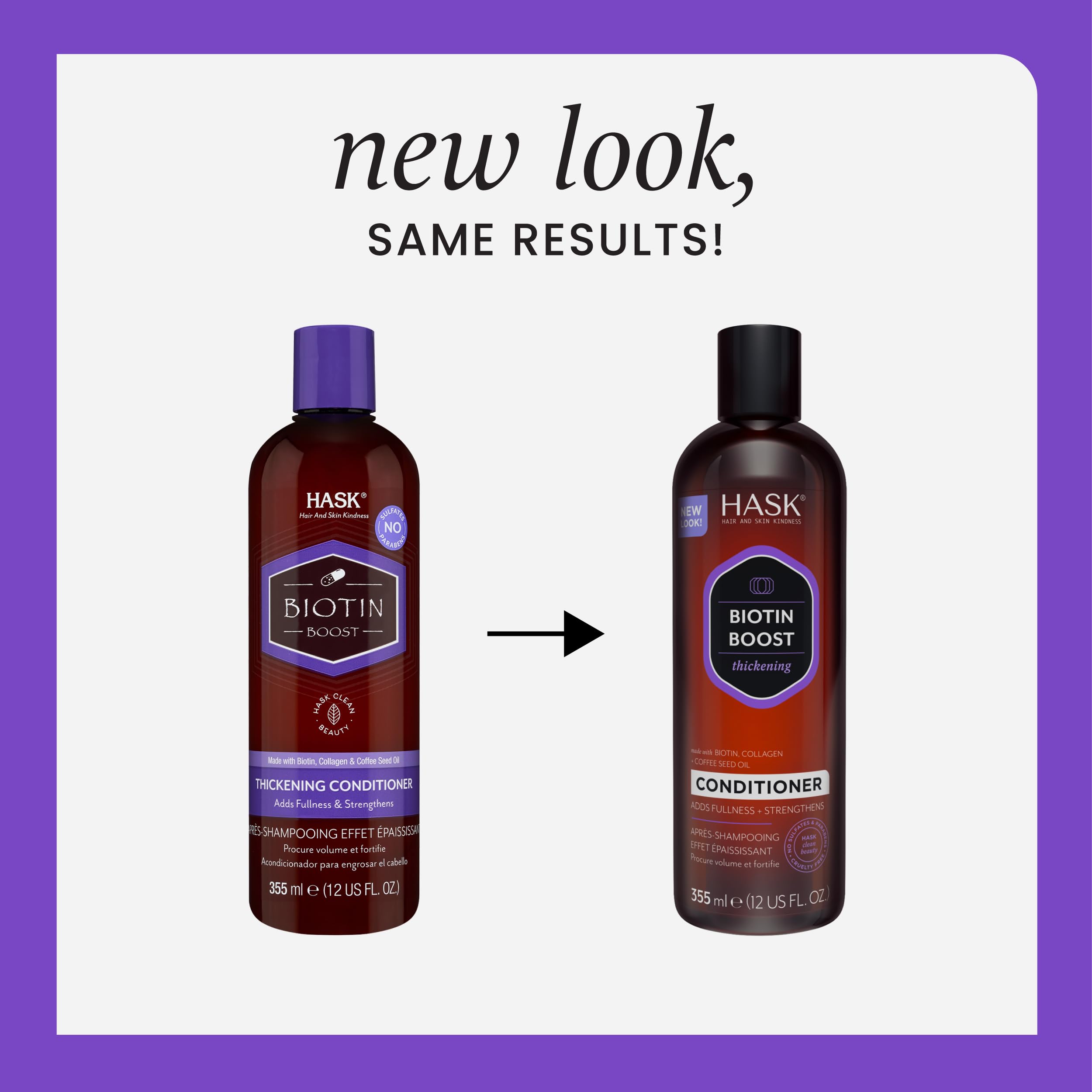 Hask Biotin Boost Thickening Conditioner, 12 Fl Oz