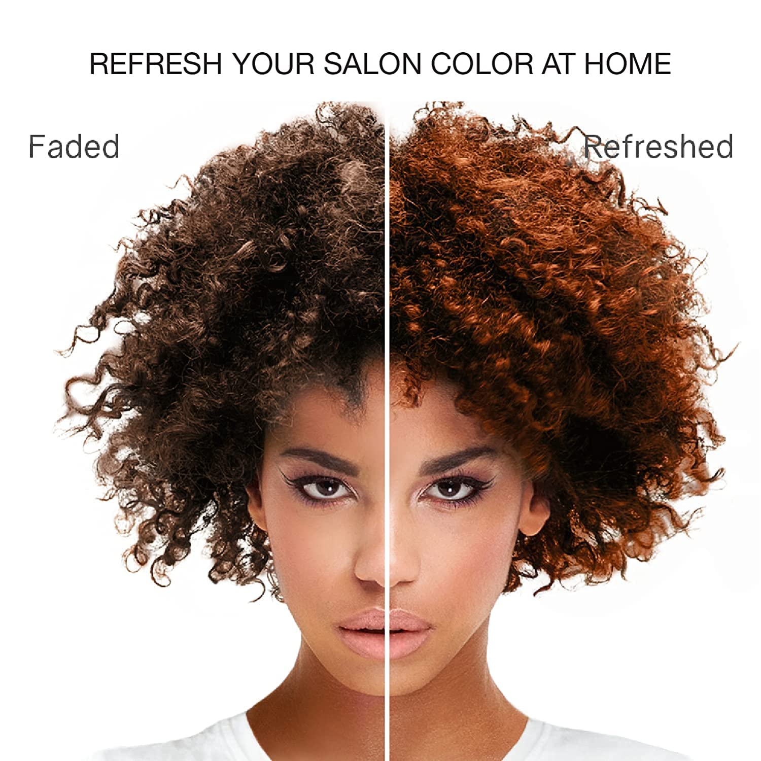White Smoke Celeb Luxury Gem Lites Amber Colorditioner, Color Depositing Conditioner with Bondfix Bond Rebuilder, Semi Permanent Hair Colour Glaze, Maintains and Refreshes Copper to Medium Auburn Tones