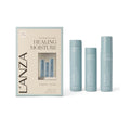 L'ANZA Healing Moisture Hair Spray Mist, Shampoo & Conditioner Set, Hydrates & Heals Damaged Locks, Deep Hydration, Softens, Anti-Frizz, Anti-Humidity, Restores Elasticity, Color Safe, Hair Care Kit