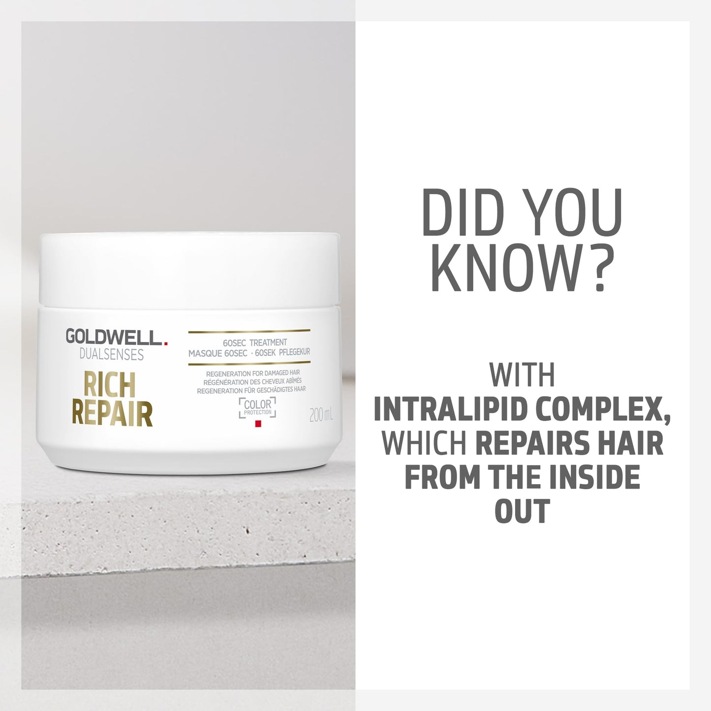 Goldwell Dualsenses 丰盈修复 60 秒护理液 200 毫升