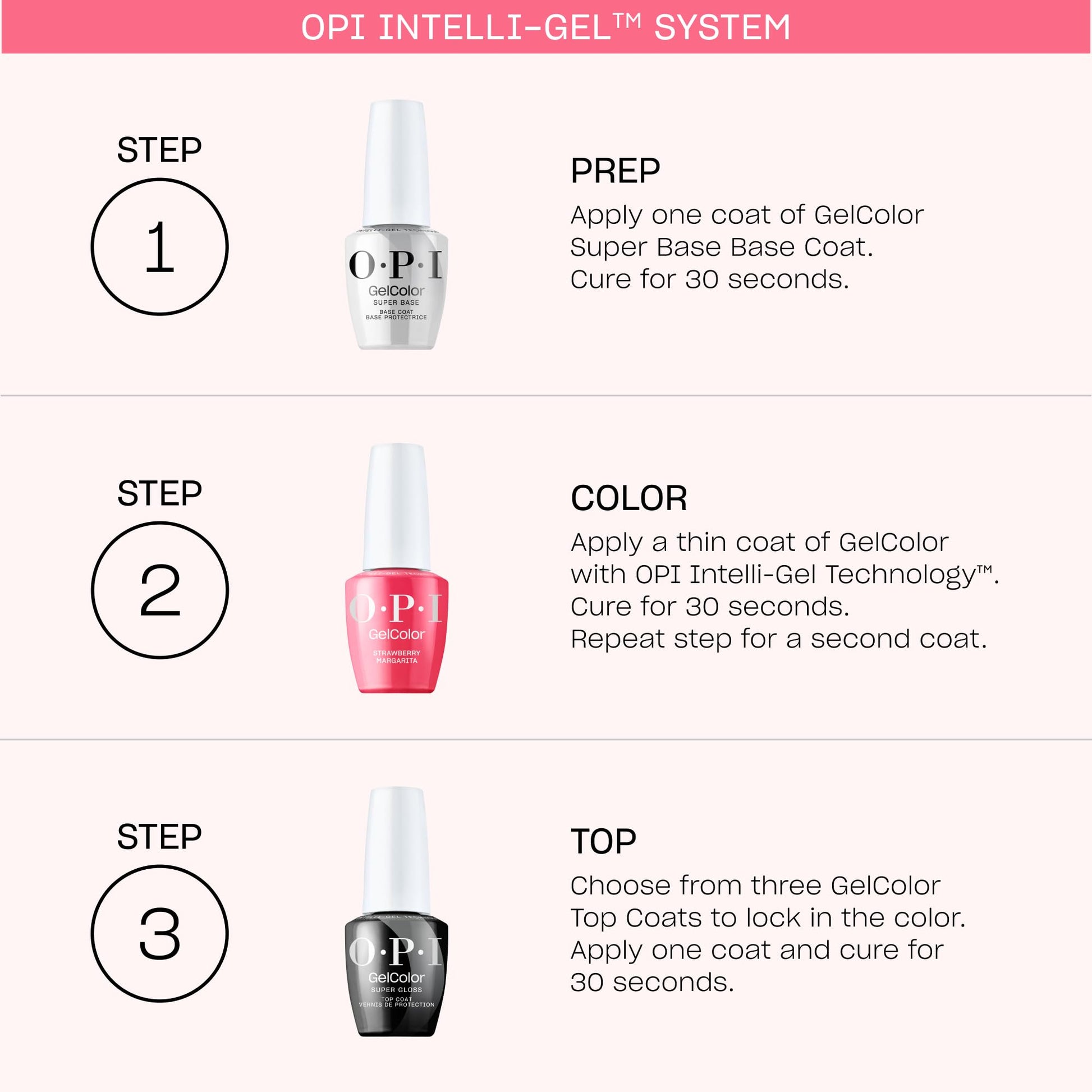 White Smoke OPI GelColor Daffodil Duck Walk | Opaque Bright Yellow Crème LED Cure Gel Nail Polish | Salon-Quality Shine, Long-Lasting Wear | 0.5 Fl Oz | Make 'Em Jelly! Collection | Summer 2025