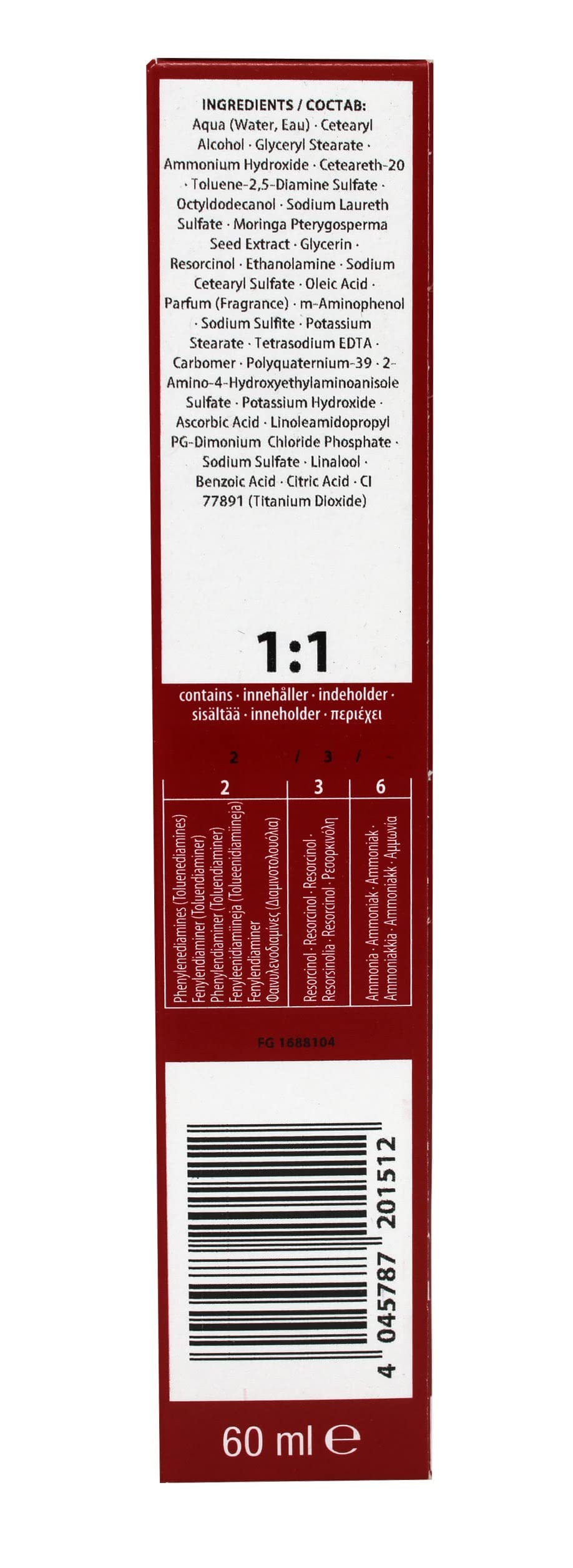 施华蔻 IGORA ROYAL 永久染发膏 (3-0 深棕色)