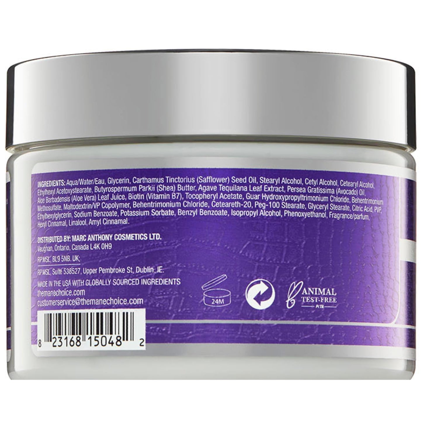 The Mane Choice The Alpha Curly As Can Be Curl Defining Cream, 12 oz, définit, hydrate et lisse les frisottis, crème pour cheveux bouclés, ondulés et frisés, enrichie en biotine et vitamine E, sans parabène