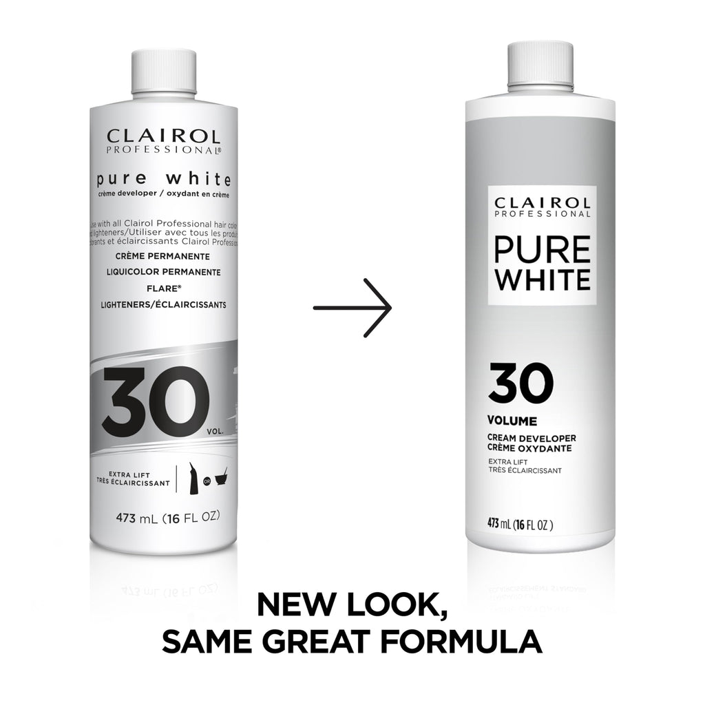 Clairol Professional Pure White 30 volume Crème Developer, 16 oz