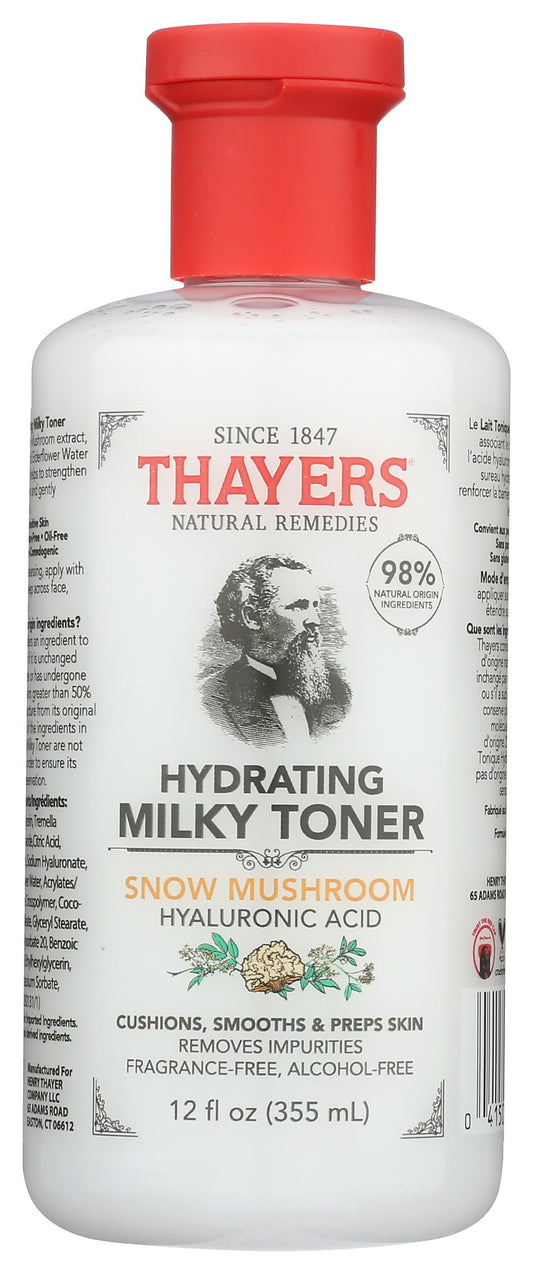THAYERS Hydrating Milky Face Toner, 12 FZ