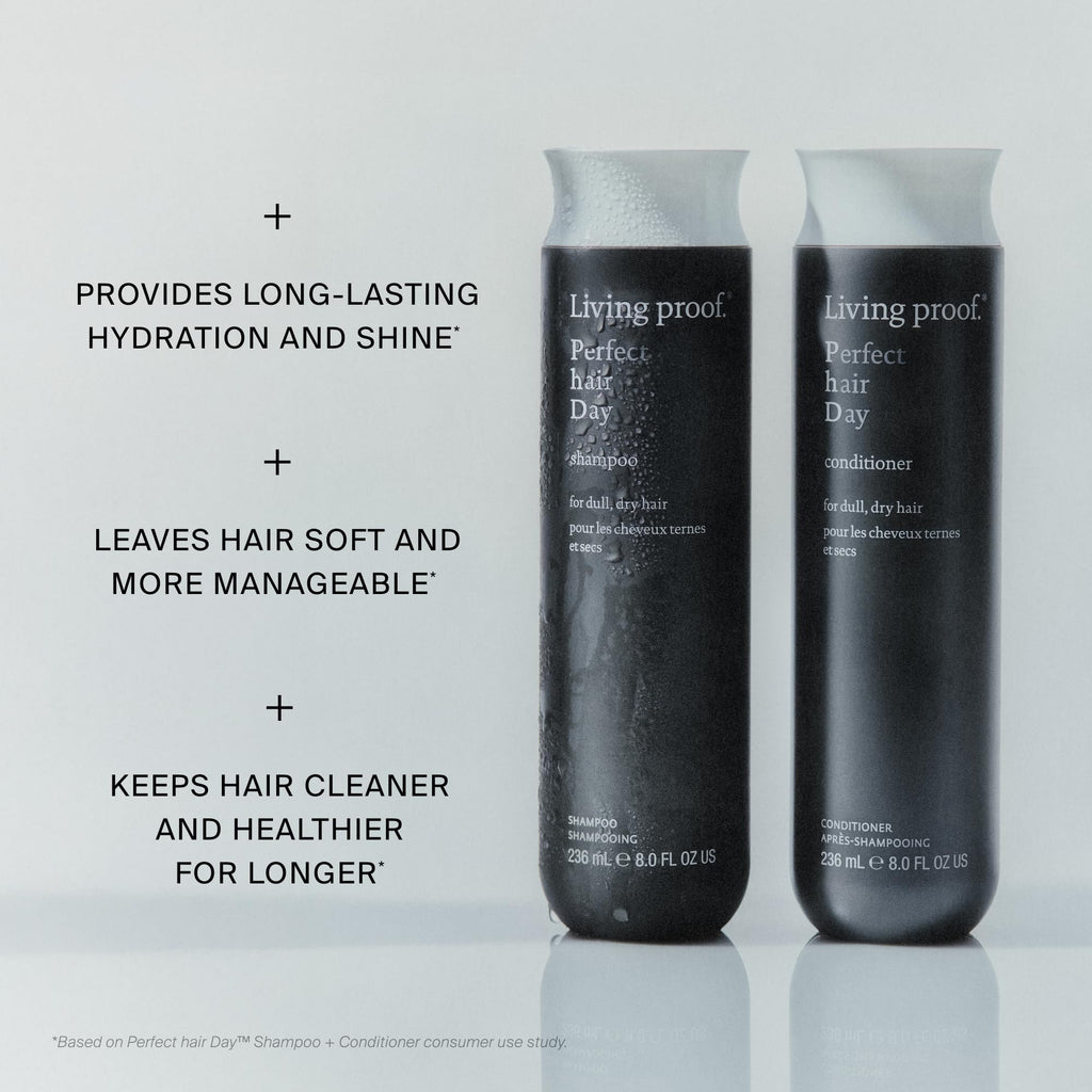 Living Proof Perfect Hair Day Conditioner Hydrating Conditioner – Long-Lasting Hydration, Shine, Softness, Lightweight Silicone-Free, Uplifting Fragrance, 8 oz