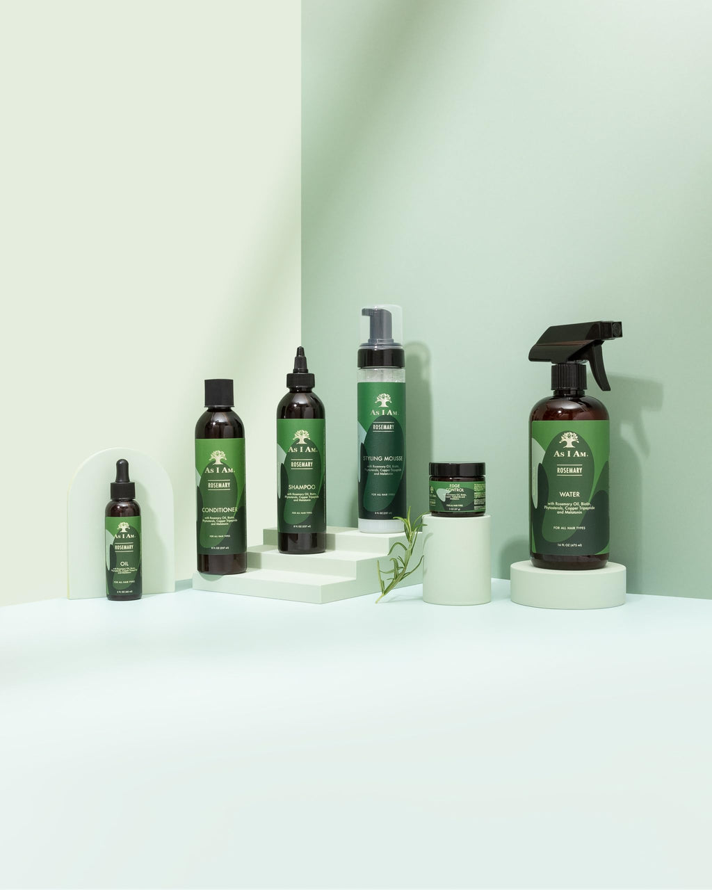 As I Am Rosemary Edge Control 2 oz - with Biotin & Saw Palmetto