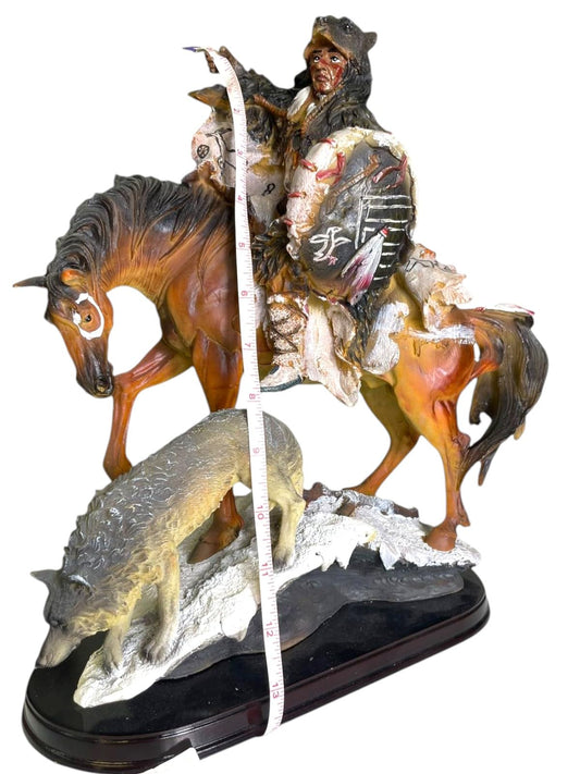Indian Statues and Figurines || Estatuas y figurillas indias (Indian with Spear || Lanza)