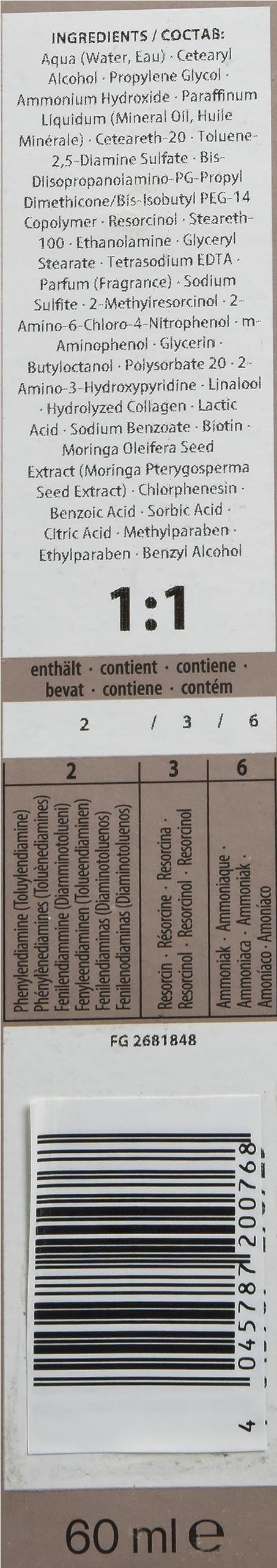 施华蔻 - 皇家 IGORA 绝对 60 毫升 5-50
