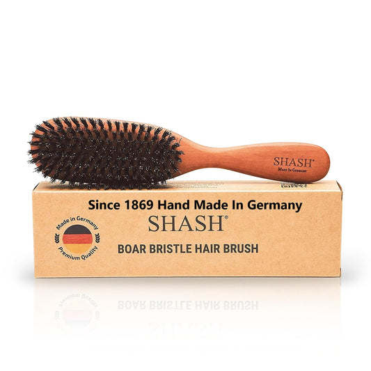 Brosse classique allemande en poils de sanglier depuis 1869 - Soigne les cheveux, améliore la texture et exfolie le cuir chevelu