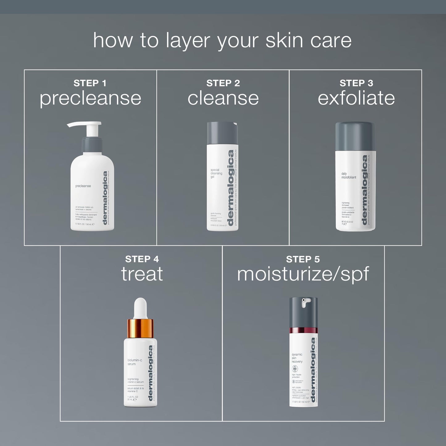 Dim Gray Dermalogica Daily Microfoliant, Face Exfoliator Scrub Powder with Salicylic Acid and Papaya Enzyme, Achieve Brighter, Smoother Skin Daily, 0.45 oz