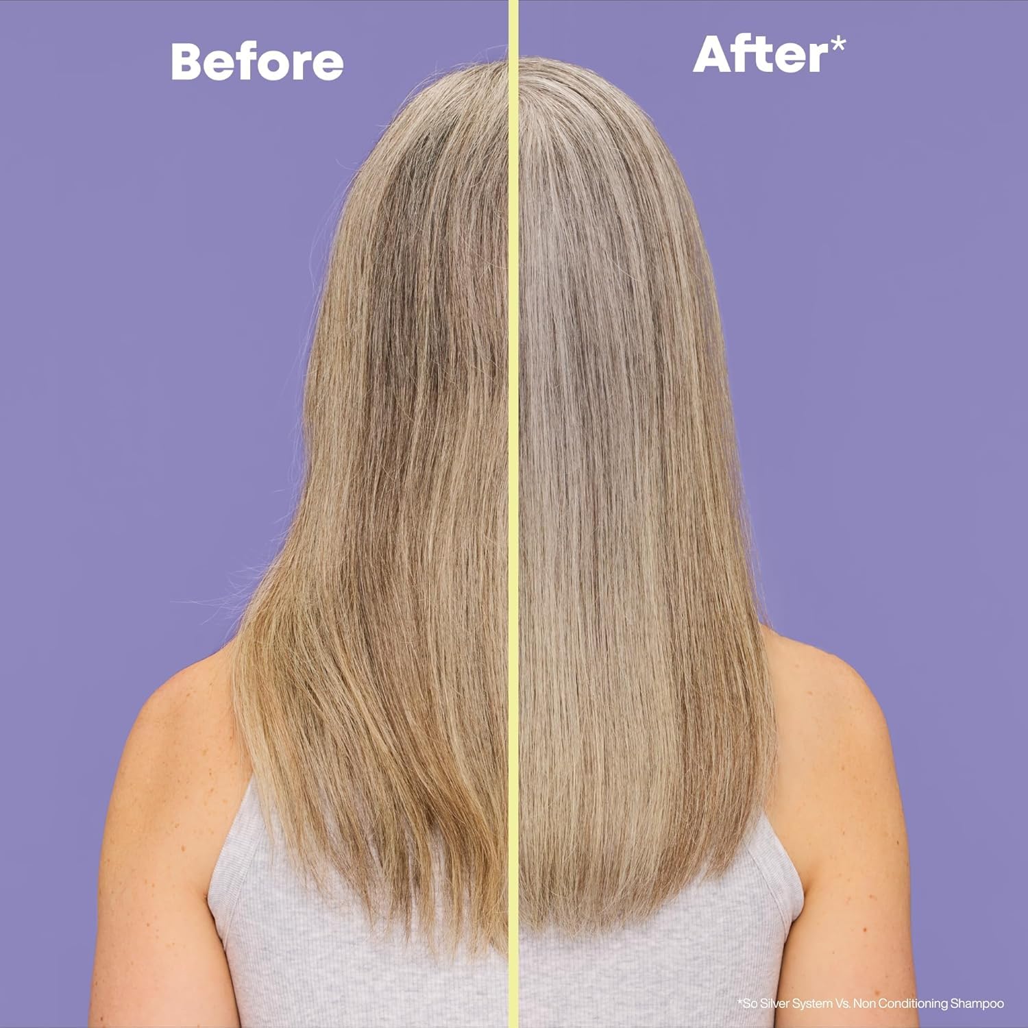 Matrix So Silver Purple Shampoo and Pigmented Conditioner Set | Removes Brassy Yellow Undertones | Toning Conditioner For Blondes and Greys | For Color Treated Hair | Premium Salon Conditioner | Vegan