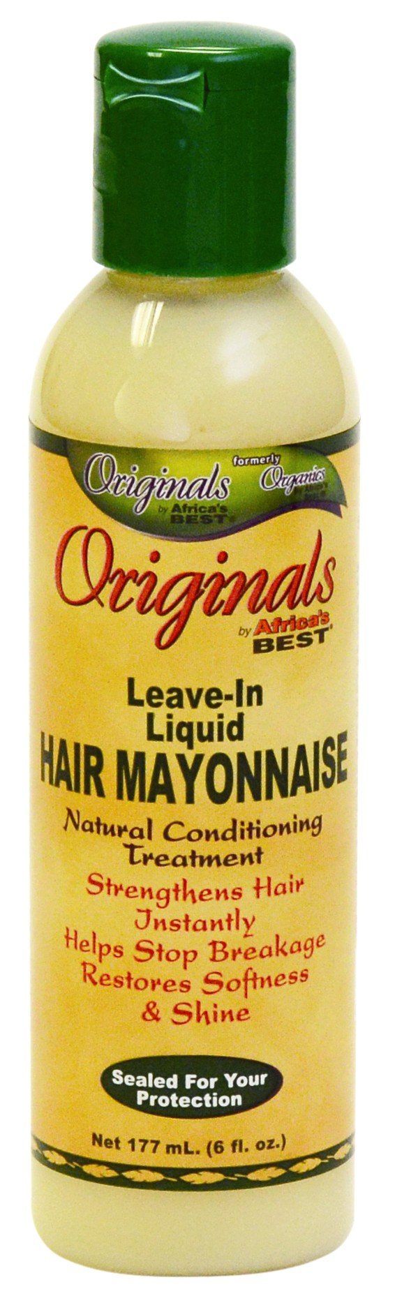 Africa's Best Orig Hair Mayo Liquid Leave-In Condition 6 Ounce (Pack of 3)