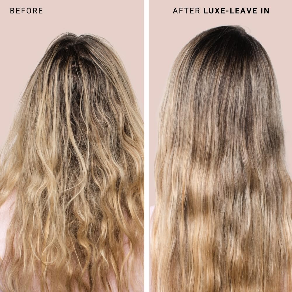 Beachwaver Luxe Leave-In Conditioning Detangler - Full Size (6 Fl Oz) | Leave-In Treatment to Hydrate, Smooth, & Strengthen w/HiX Vegan Bond Multipliers | Bali Beach Night Fragrance