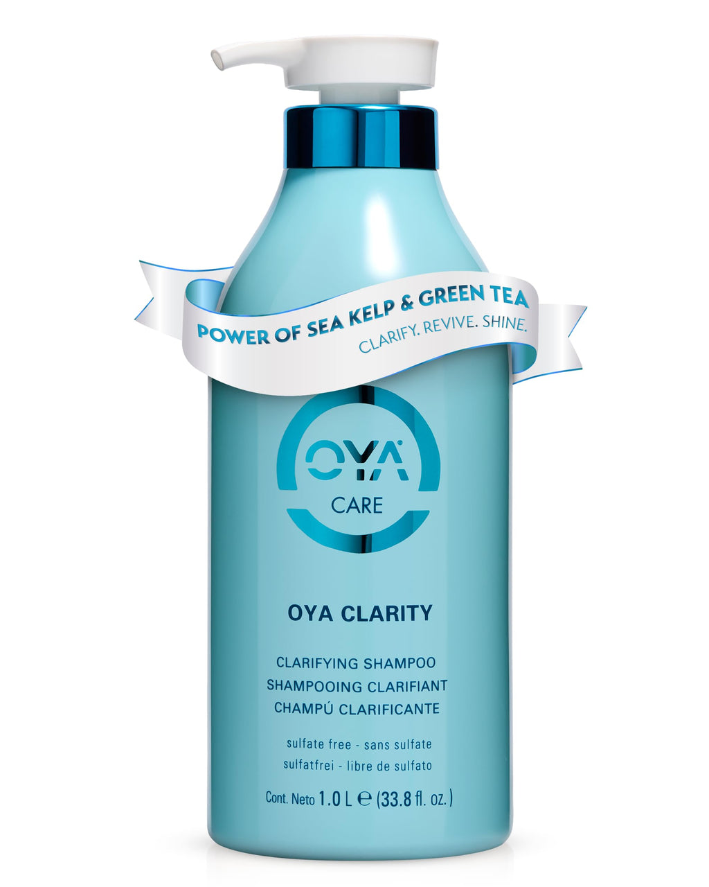Oya Tea OYA Clarity Clarifying Shampoo - Sulfate Free Wash Removes Impurities ...