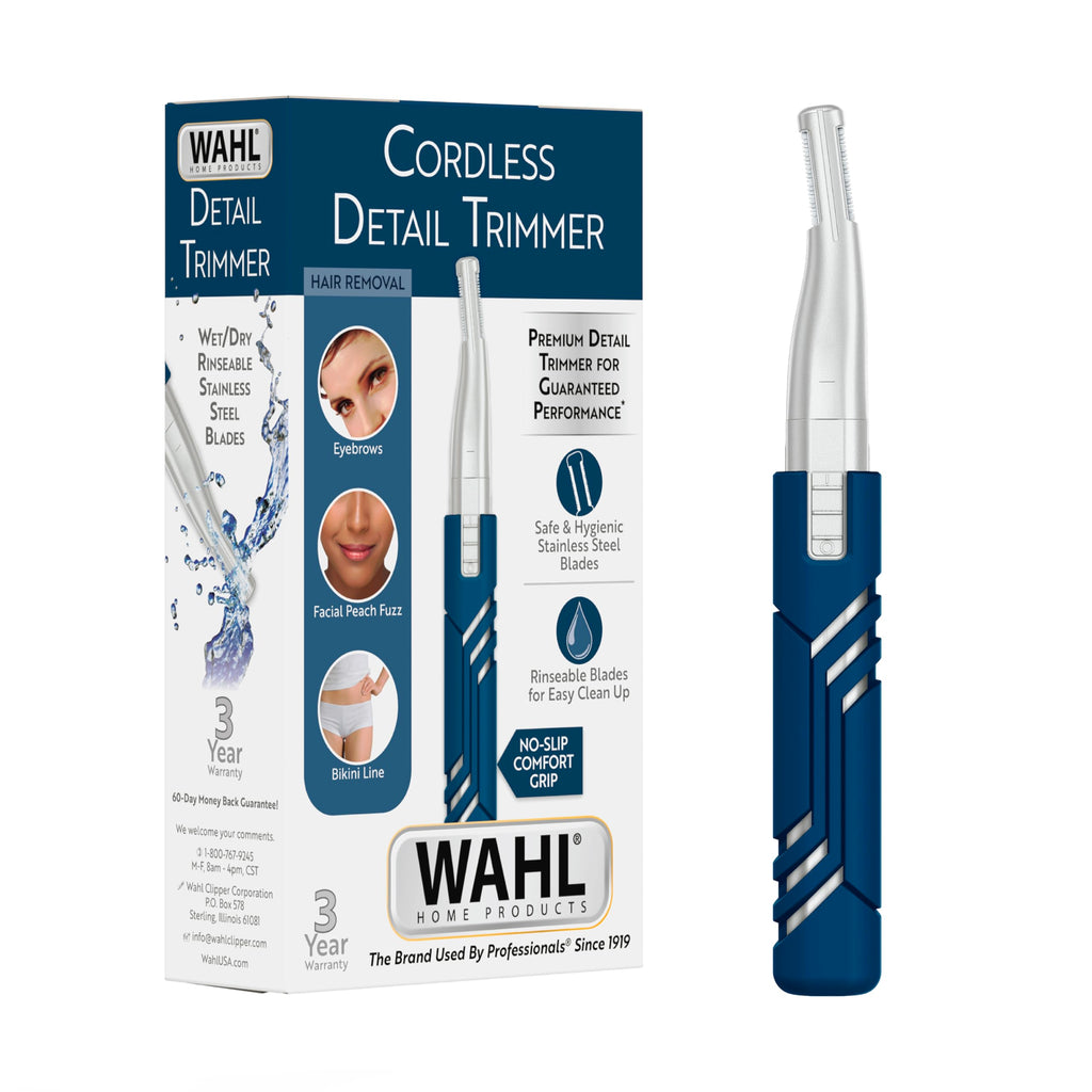 Wahl DualTech® Battery-Powered Hair Trimmer, Face Trimmer for Women