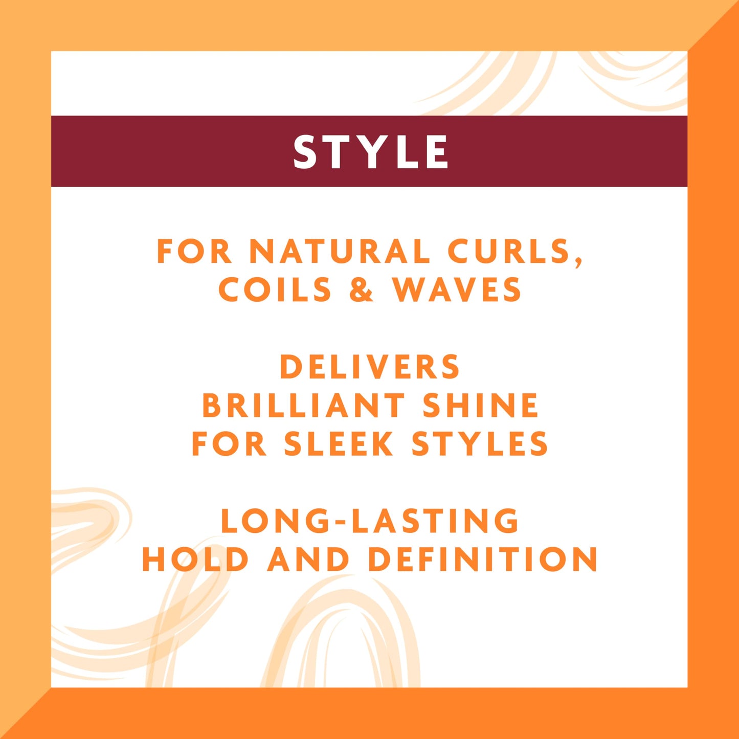 White Smoke Cantu Shea Butter for Natural Hair Define & Shine Custard, 12 Oz