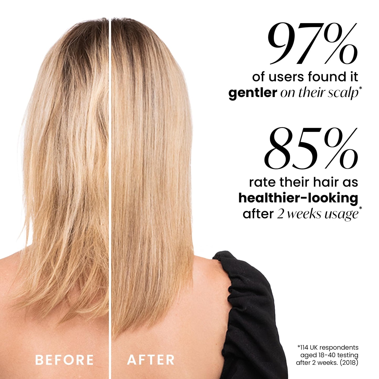 Brosse démêlante ultime Tangle Teezer Fine &amp; Fragile, brosse pour cheveux secs et humides pour démêler et réduire la casse, Hypnotic Heather