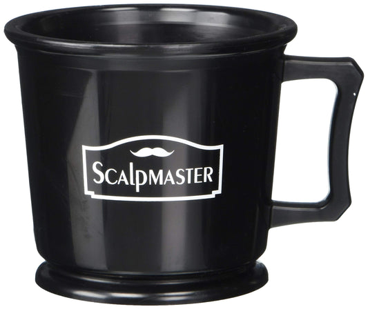 SCALPMASTER Barber Grooming Shaving Black Mug SB-SC-MUGR