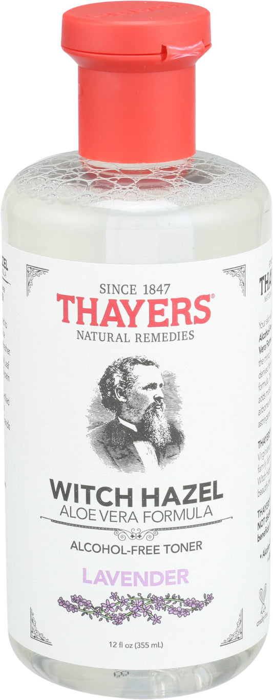 Thayers Natural Remedies Witch Hazel Lavendar - Alcohol Free 12 fl oz (355 ml) Liquid