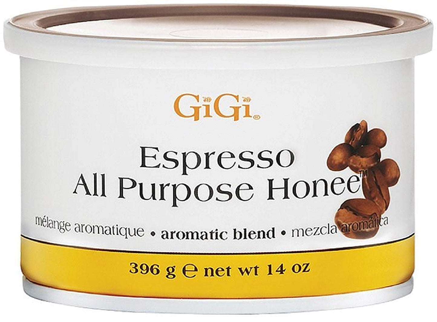 GiGi Espresso 多用途蜂蜜蜡 14 盎司（2 包）