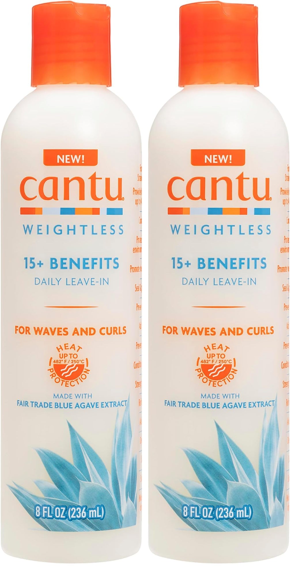 Cantu Weightless Daily Leave-In Cream, 8 fl oz