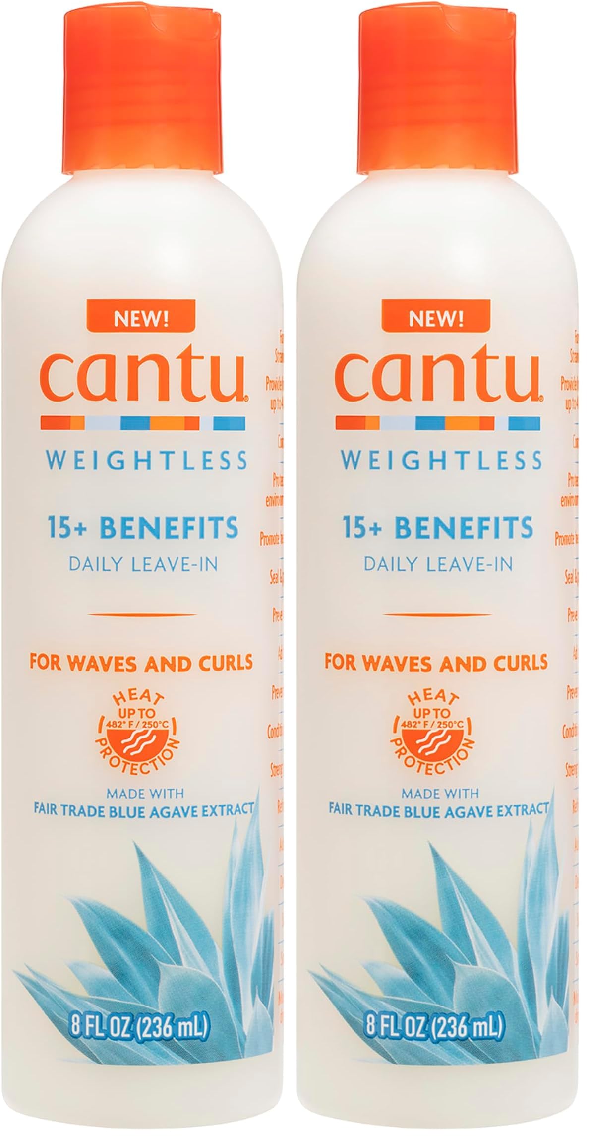 Cantu Weightless Daily Leave-In Cream, 8 fl oz