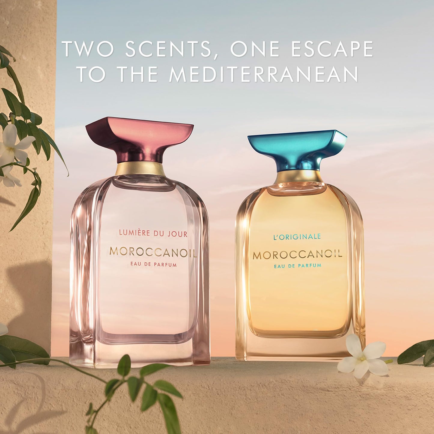 Light Gray Moroccanoil Lumière du Jour Eau de Parfum Set