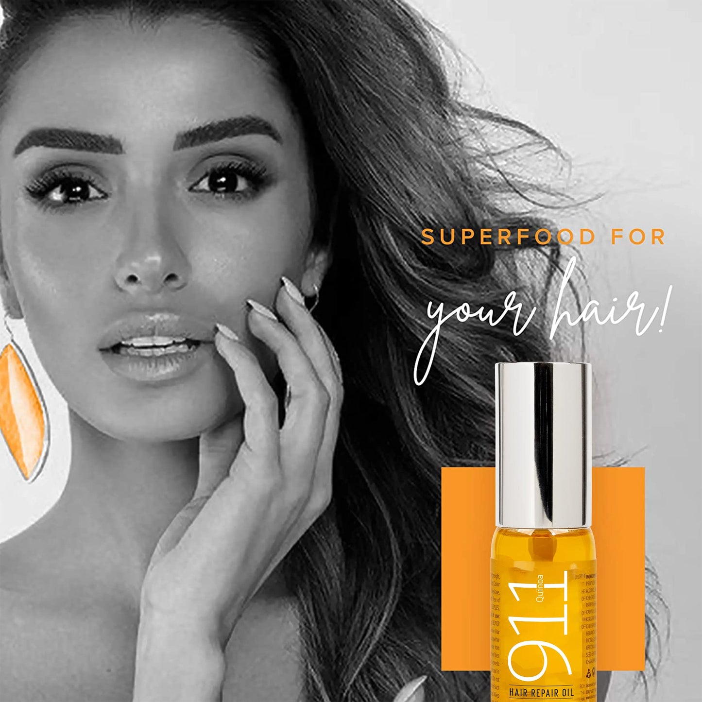 911 Quinoa Hair Repair Oil 1.01 fl oz – Biotop Professional