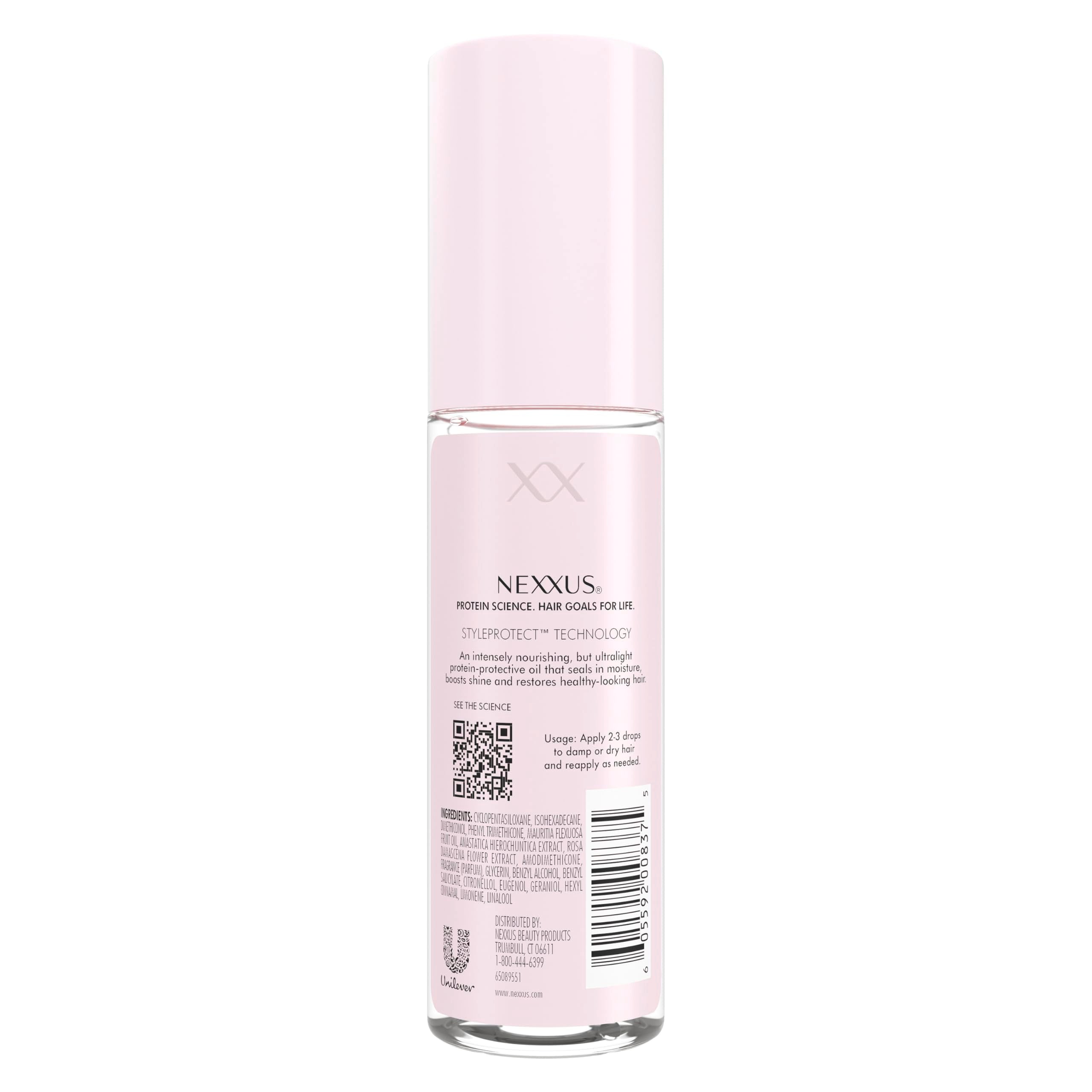 Nexxus Styling Hair Care Hair Oil Repair & Nourish Ultra Lightweight Hair Oil, Powered by STYLEPROTECT Technology 4 oz