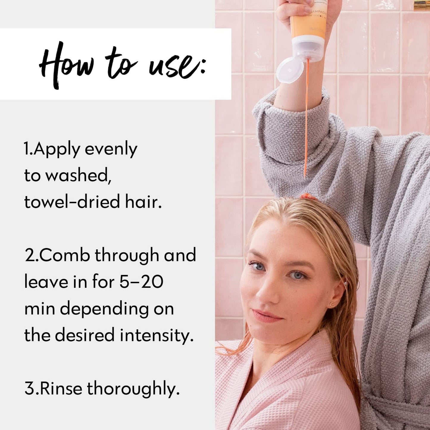 FOUR REASONS Color Mask - Caramel - (27 Colors) Toning Treatment, Color Depositing Conditioner, Tone & Enhance Color-Treated Hair - Semi Permanent Hair Dye, Vegan and Cruelty-Free, 6.76 fl oz