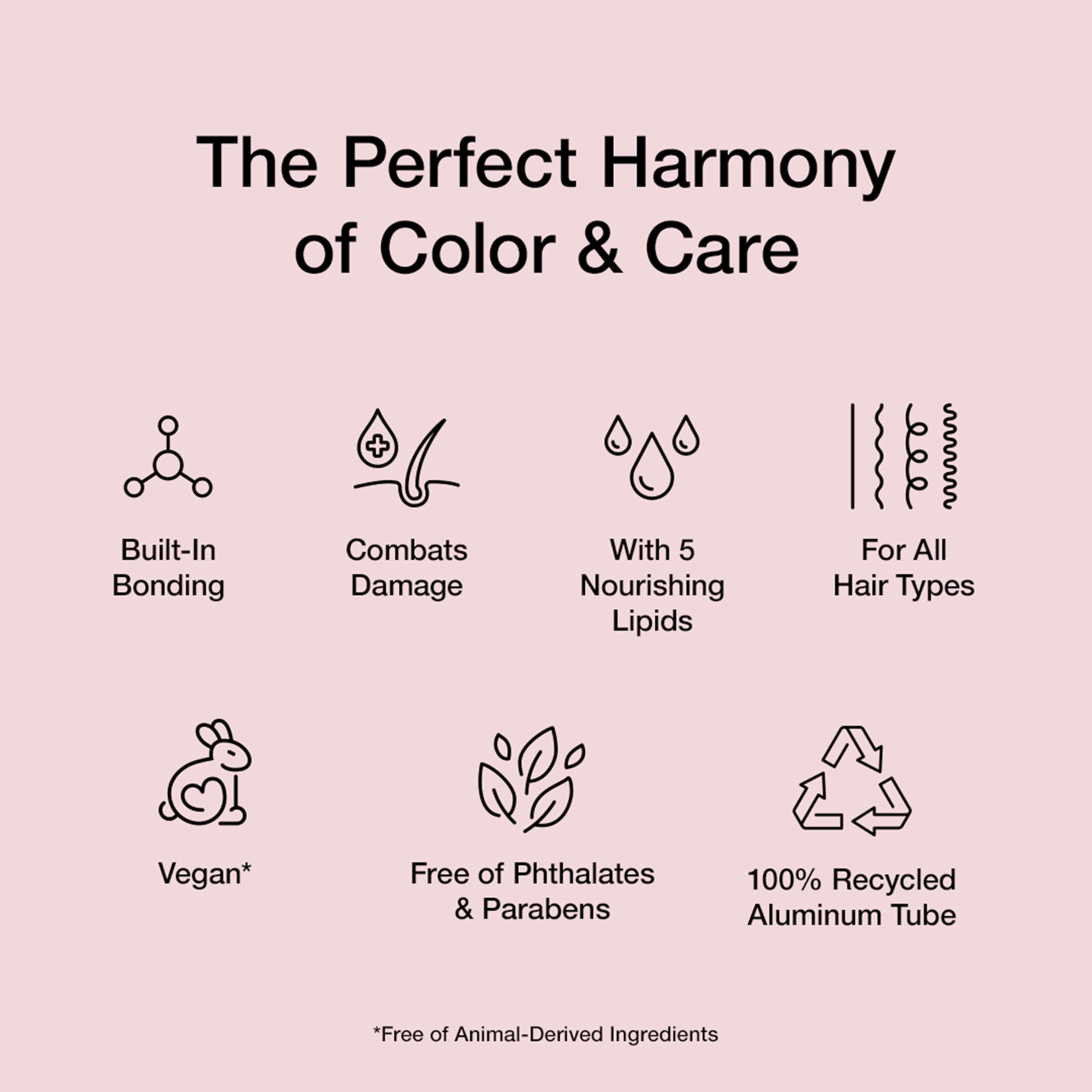 COLORCHARM Permanent Cream Hair Color, 4CH Dark Chocolate Brown, 2 oz.