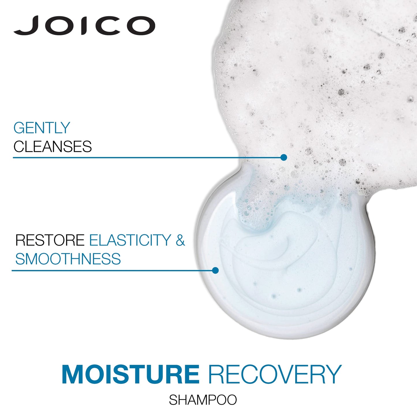 Joico 保湿修护洗发水和护发素套装 | 补充流失水分 | 适用于浓密、粗糙和干燥的头发