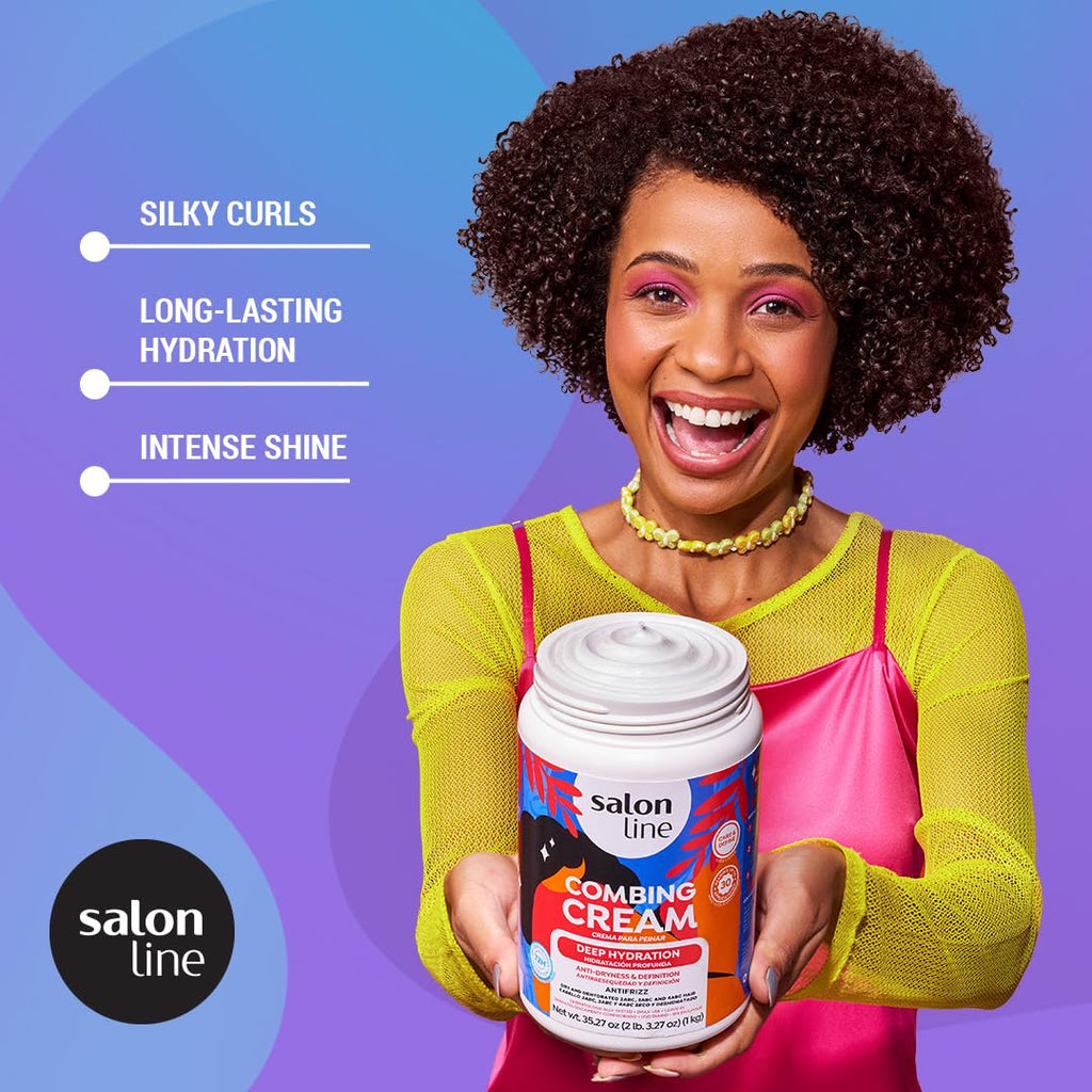Salon Line, Hair Cream, Leave-In Cream, Deep Hydration, Vegan – Wavy H ...