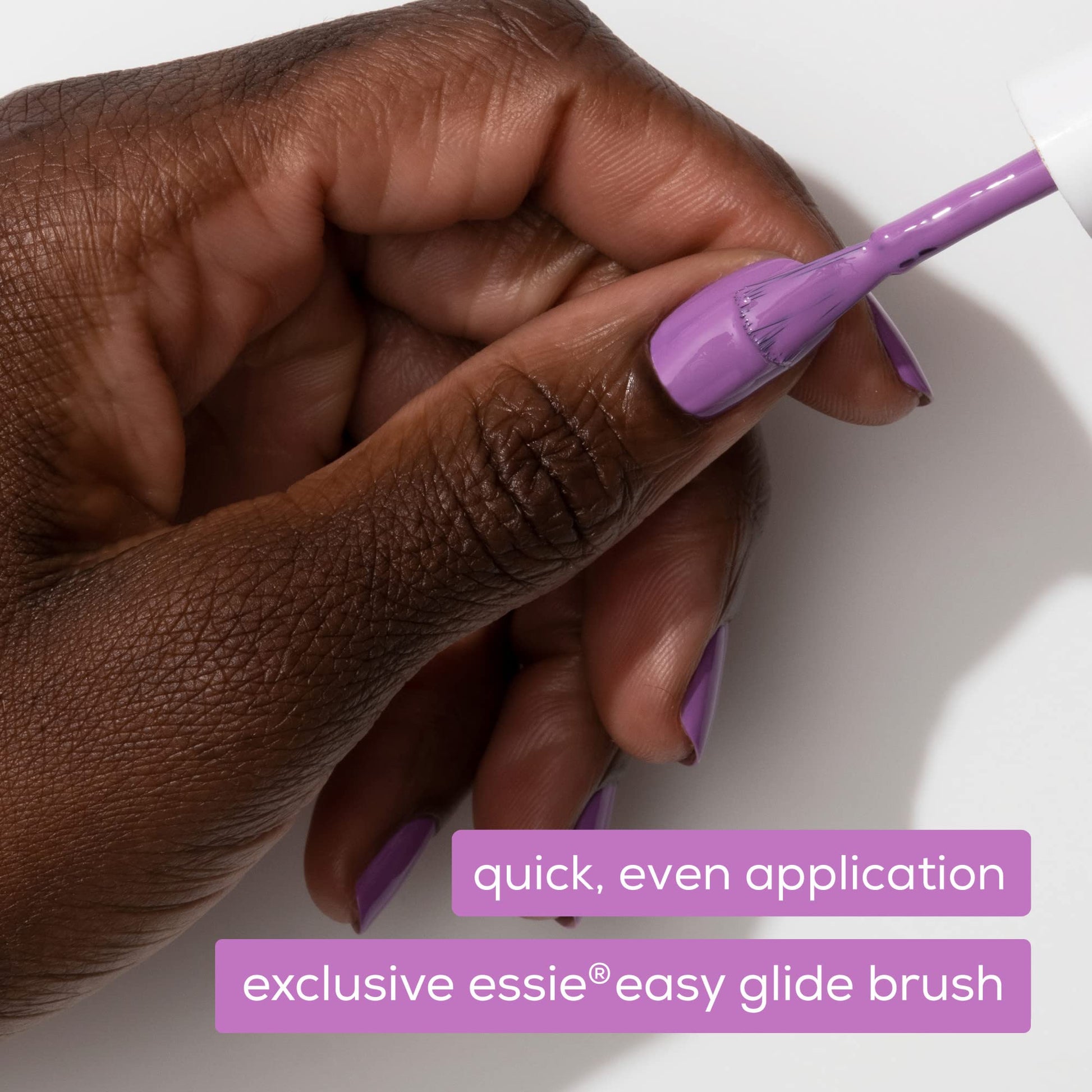 Lavender essie Nail Polish, Glossy Shine Finish, Blanc, 0.46 Ounces (Packaging May Vary) Snowy White