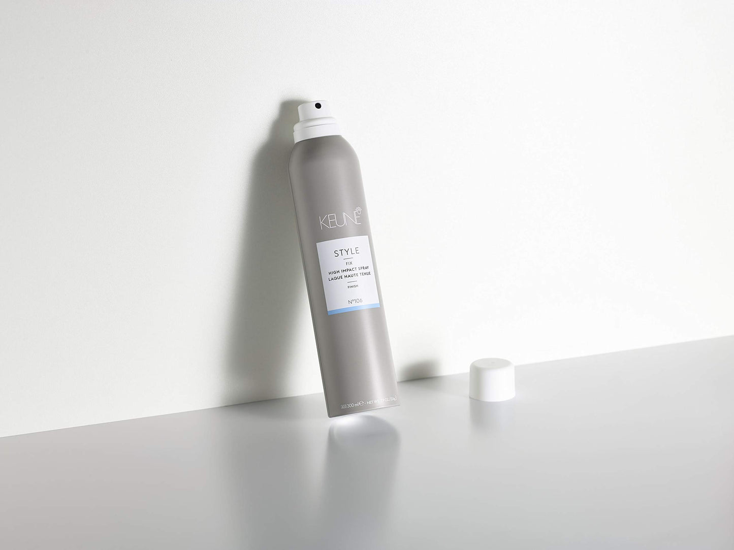 Keune Style 高效喷雾发胶，强力定型，24 小时定型，防潮，9.2 液体盎司