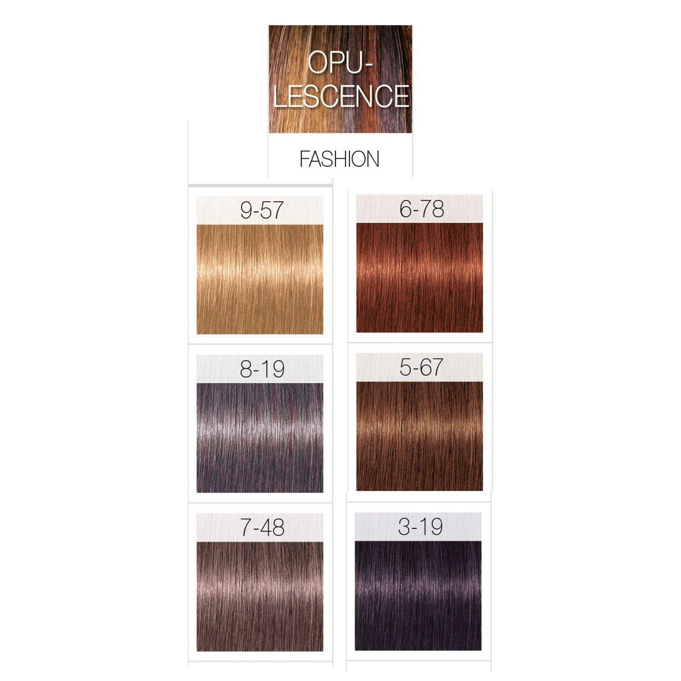 施华蔻 Igora Royal Opulescence 永久染发膏 7-48 中金色米红色