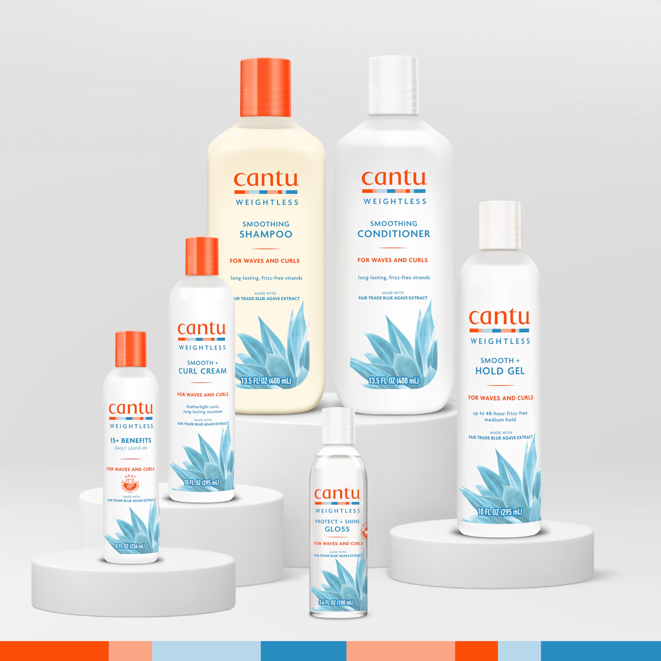 Cantu Weightless Daily Leave-In Cream, 8 fl oz