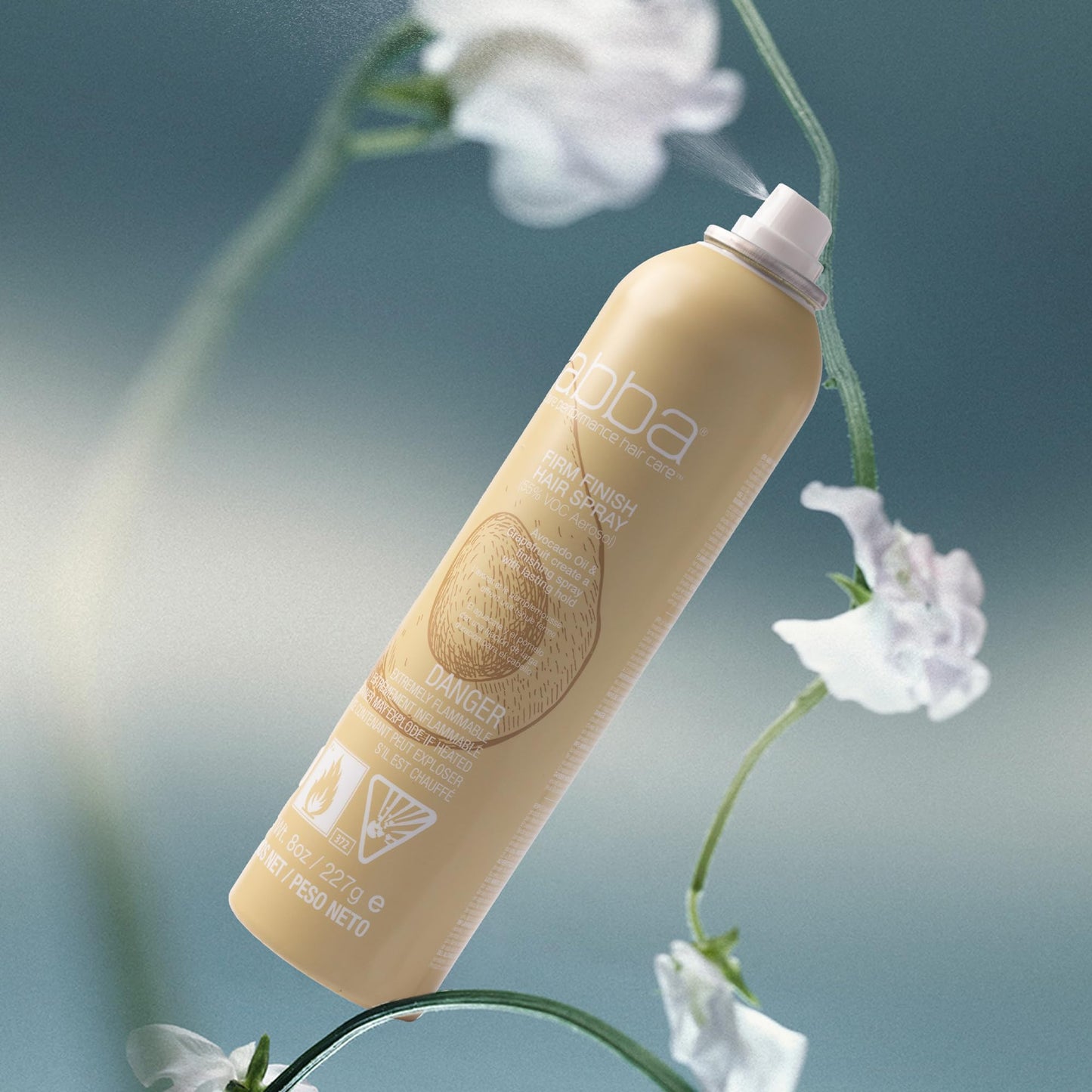 ABBA Pure Finish Spray, 8.0 Fl oz