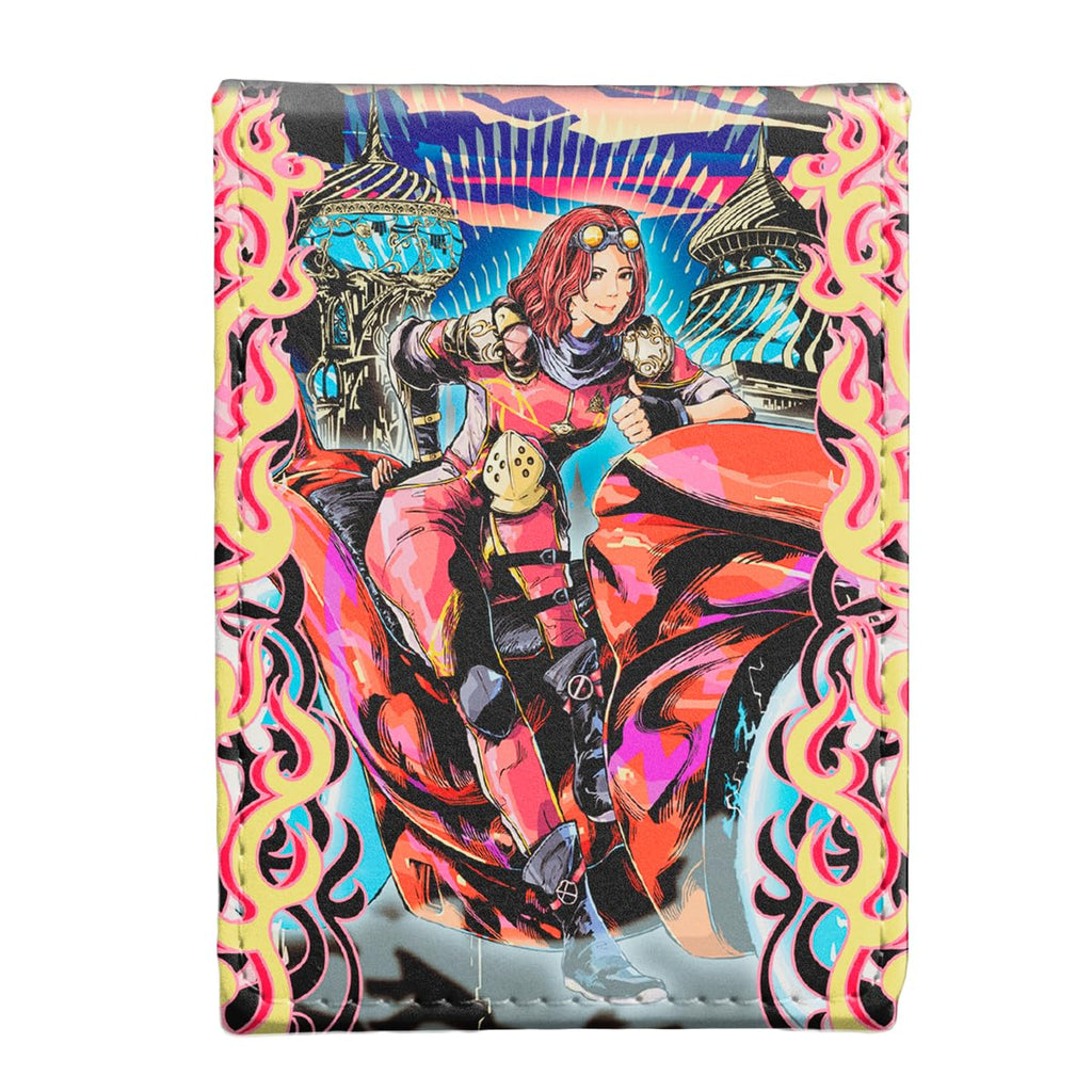 Ultra Pro - Aetherdrift Chandra, Spark Hunter Alcove Flip Deck Box for Magic: The Gathering, Deck Holder, MTG Accessory, Trading Card Case, Magic The Gathering D&D TCG Storage Box