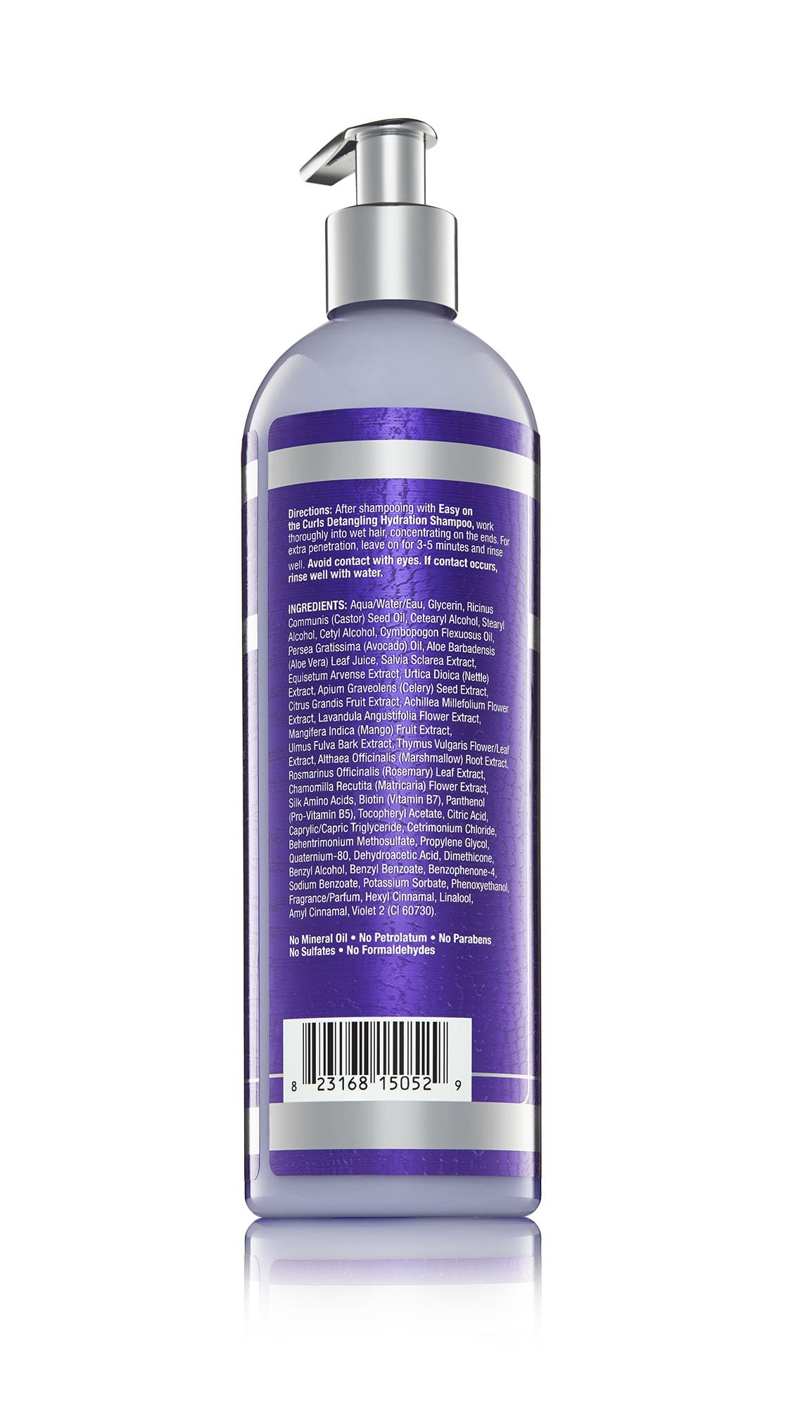 The Mane Choice The Alpha Easy On The Curls Hydration Curly Hair Conditioner, Nourishing Detangling Conditioner Enriched with Biotin & Vitamin E, Sulfate & Paraben-Free, 16 oz